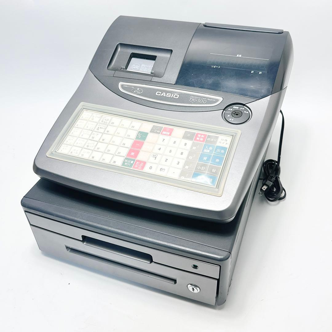 カシオ レジスター TK-100 CASIO