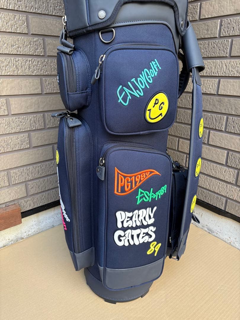 ayaka　　PEARLY GATES キャディバッグ ネイビー
