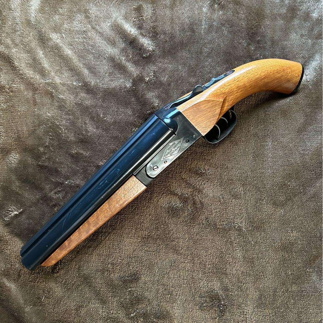 #絶版 モデルガン ハドソン マッドマックス 木製ストック 箱付き/訳あり