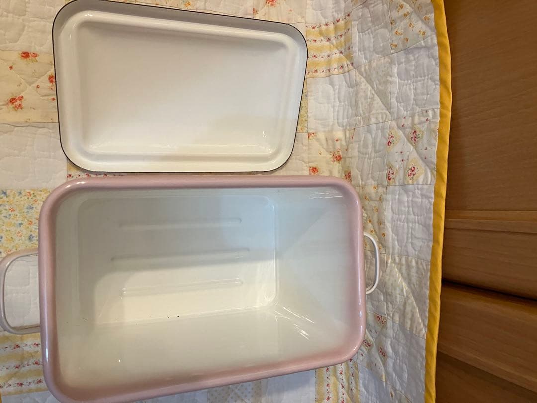 イマン　プリンセスローズ　ボックス缶　ホーロー