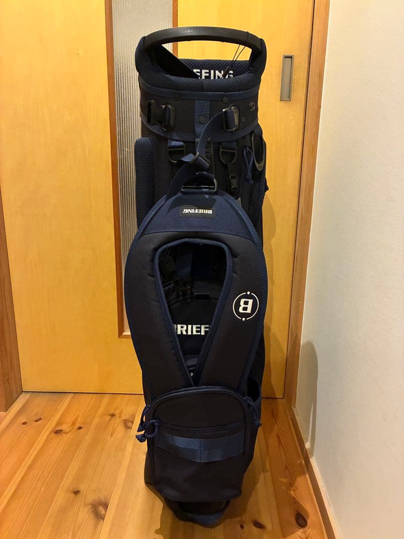週末限定　新品 ブリーフィング CR-4 #04 キャディバッグ ネイビー