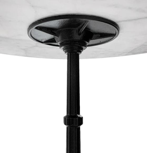 テーブル 大理石天板 白 クラシック アイアン アンティーク風 66504TL