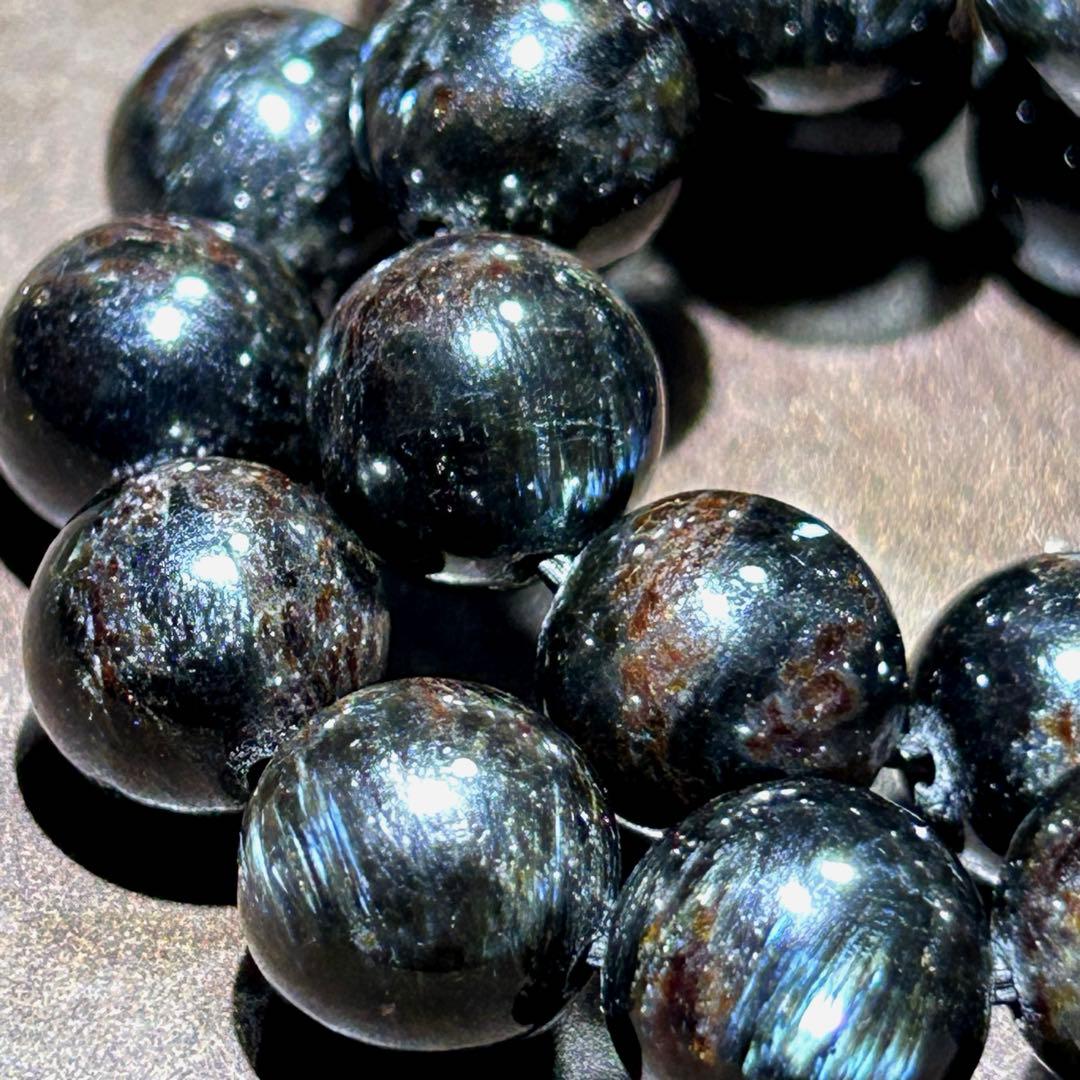 ★高級品質！福徳弁天宝珠③！希少！ブルー　ヌーマイト ブレス