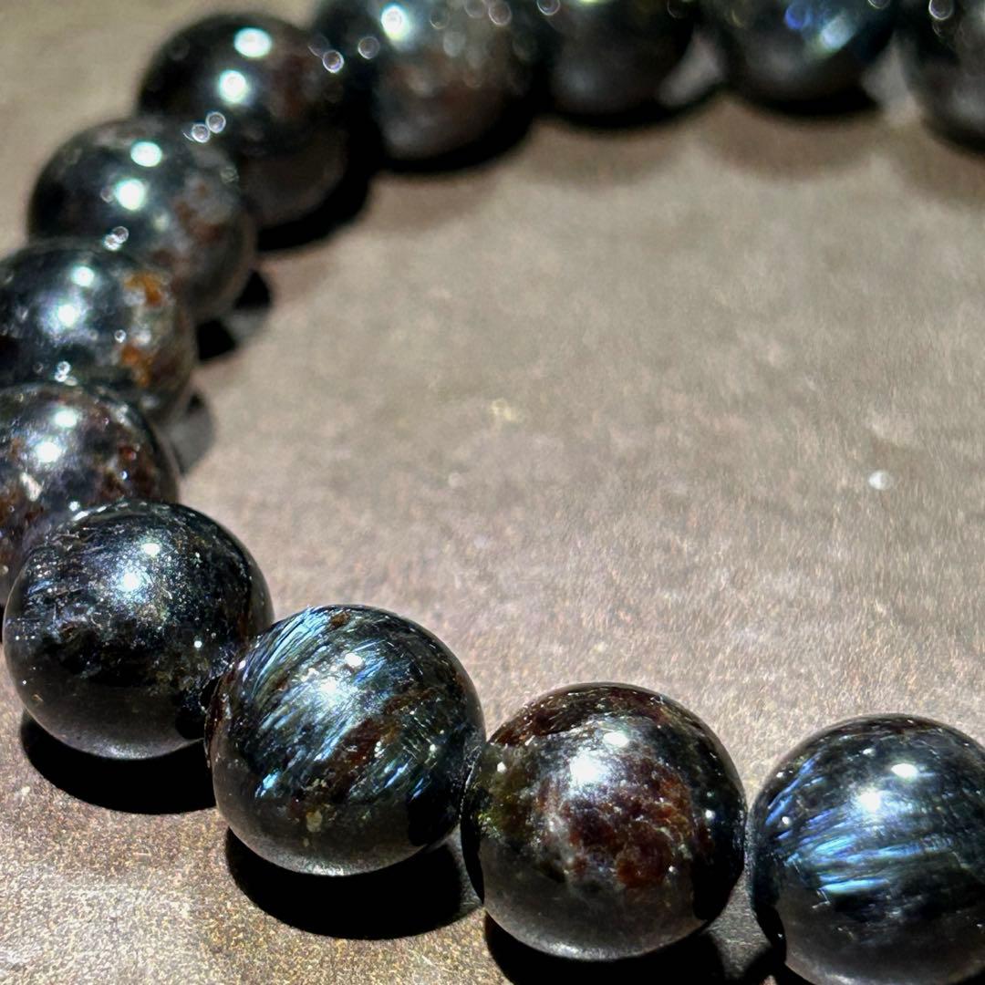 ★高級品質！福徳弁天宝珠③！希少！ブルー　ヌーマイト ブレス