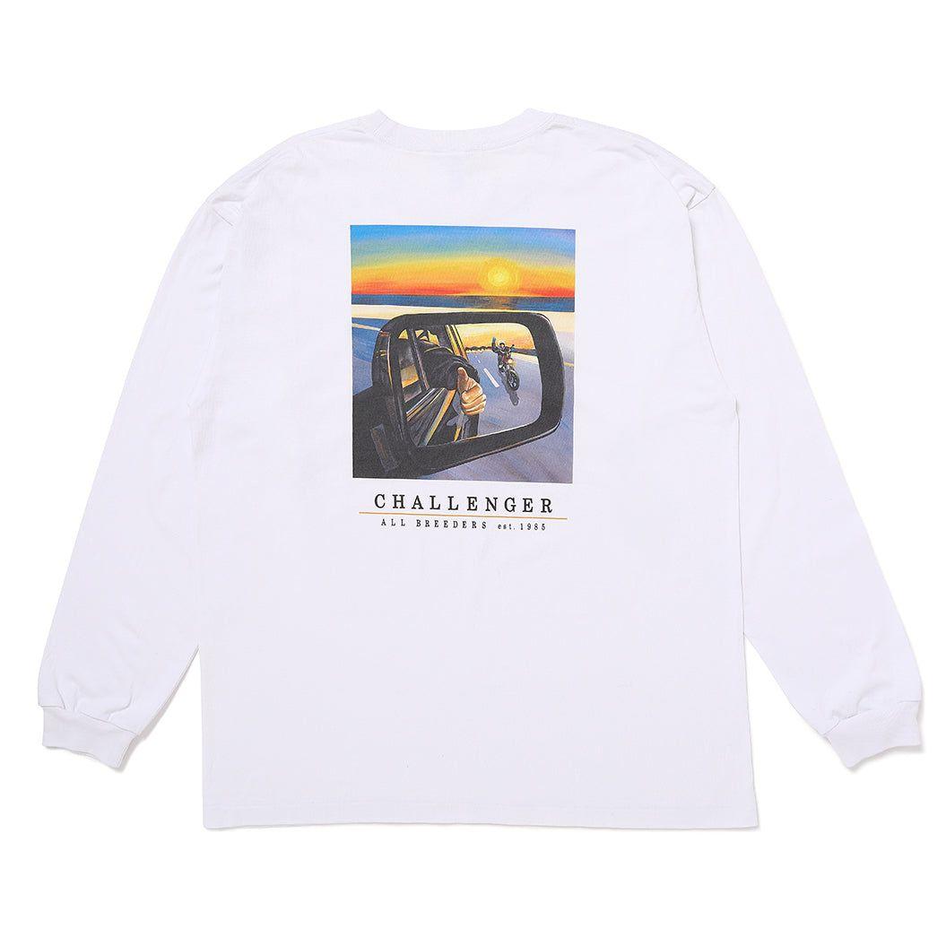 【CHALLENGER】L/S SUNSET DRIVE Tシャツ（XL）
