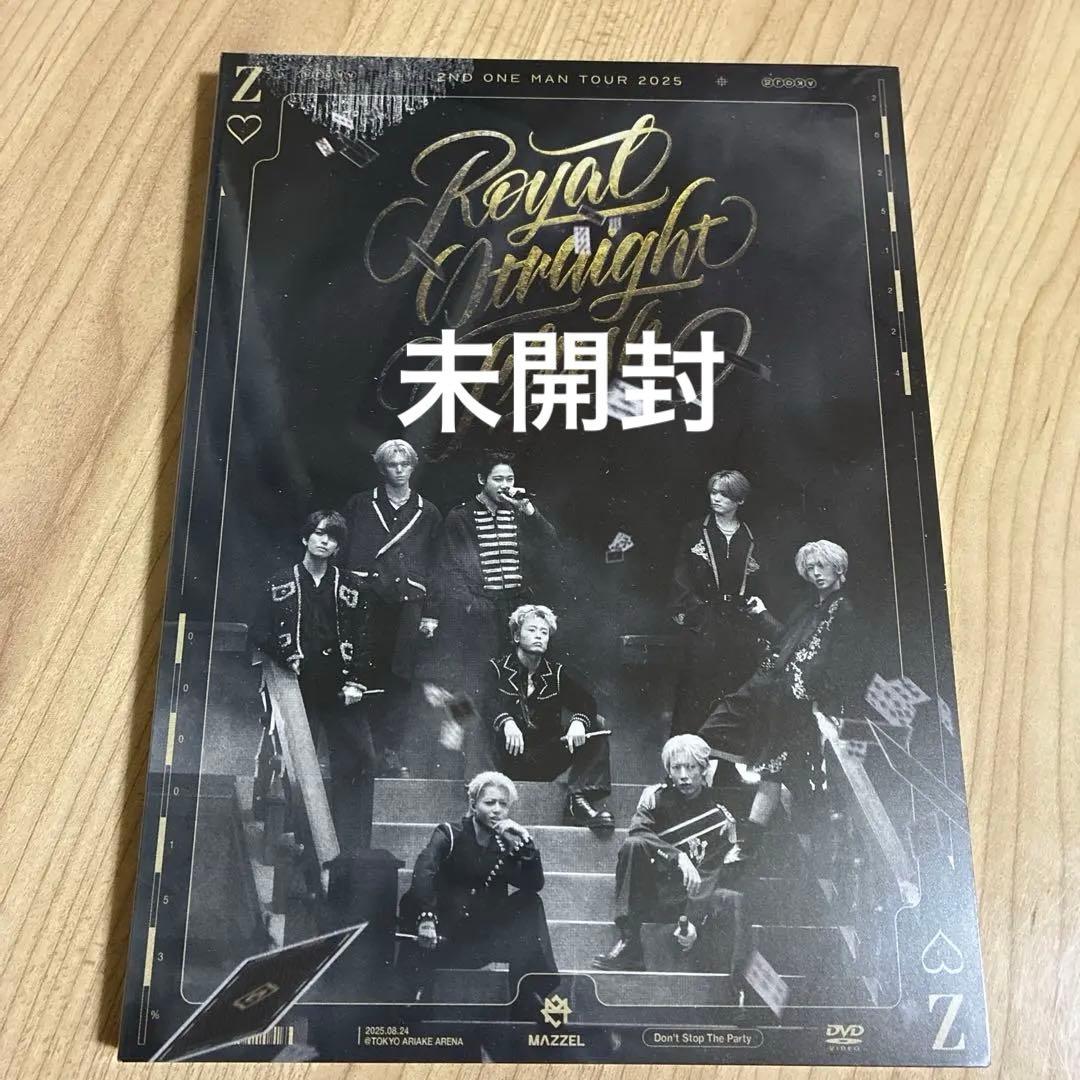 新品未開封　MAZZEL  Straight Flush DVD
