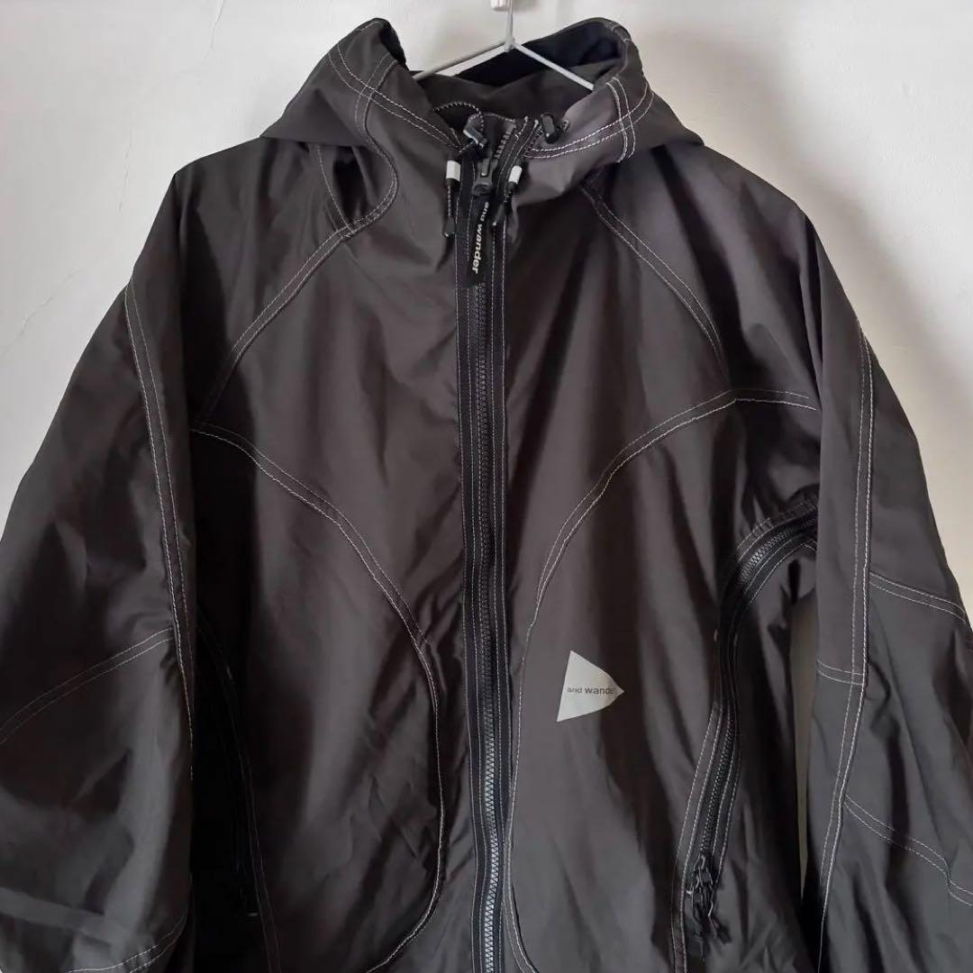 古着and wander マウンテン パーカー ジャケット グレー