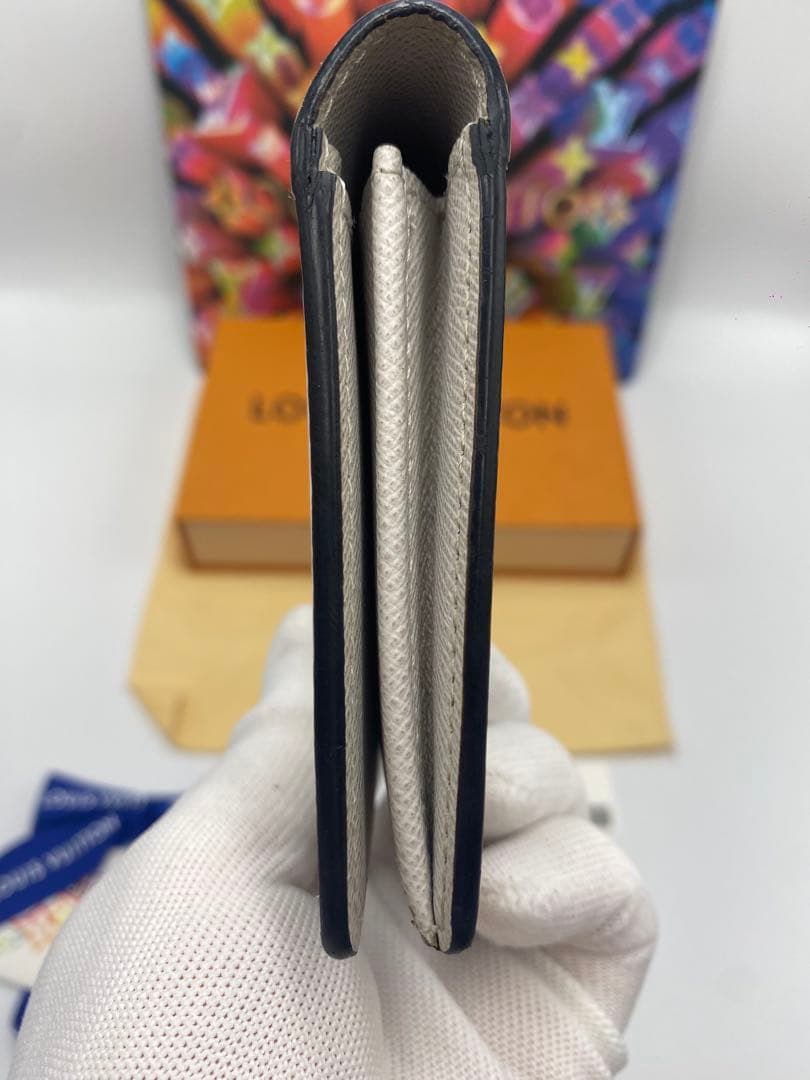 ルイヴィトン【現行 最高級美品】タイガマラ ポルトフォイユ ブラザ NM 長財布