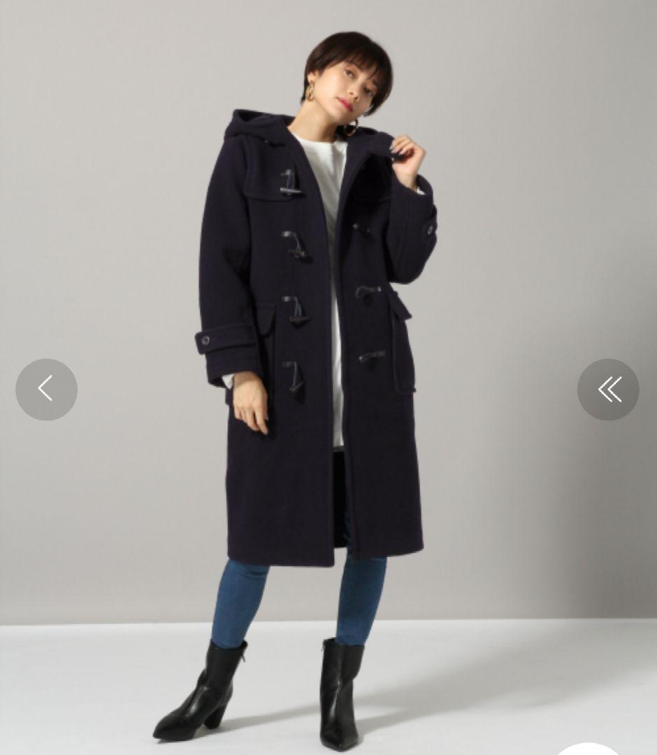 【ジーナシス】メルトンダッフルコート