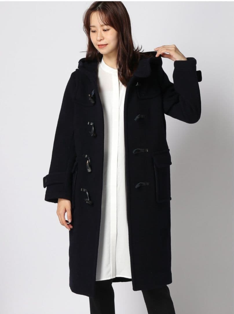 【ジーナシス】メルトンダッフルコート