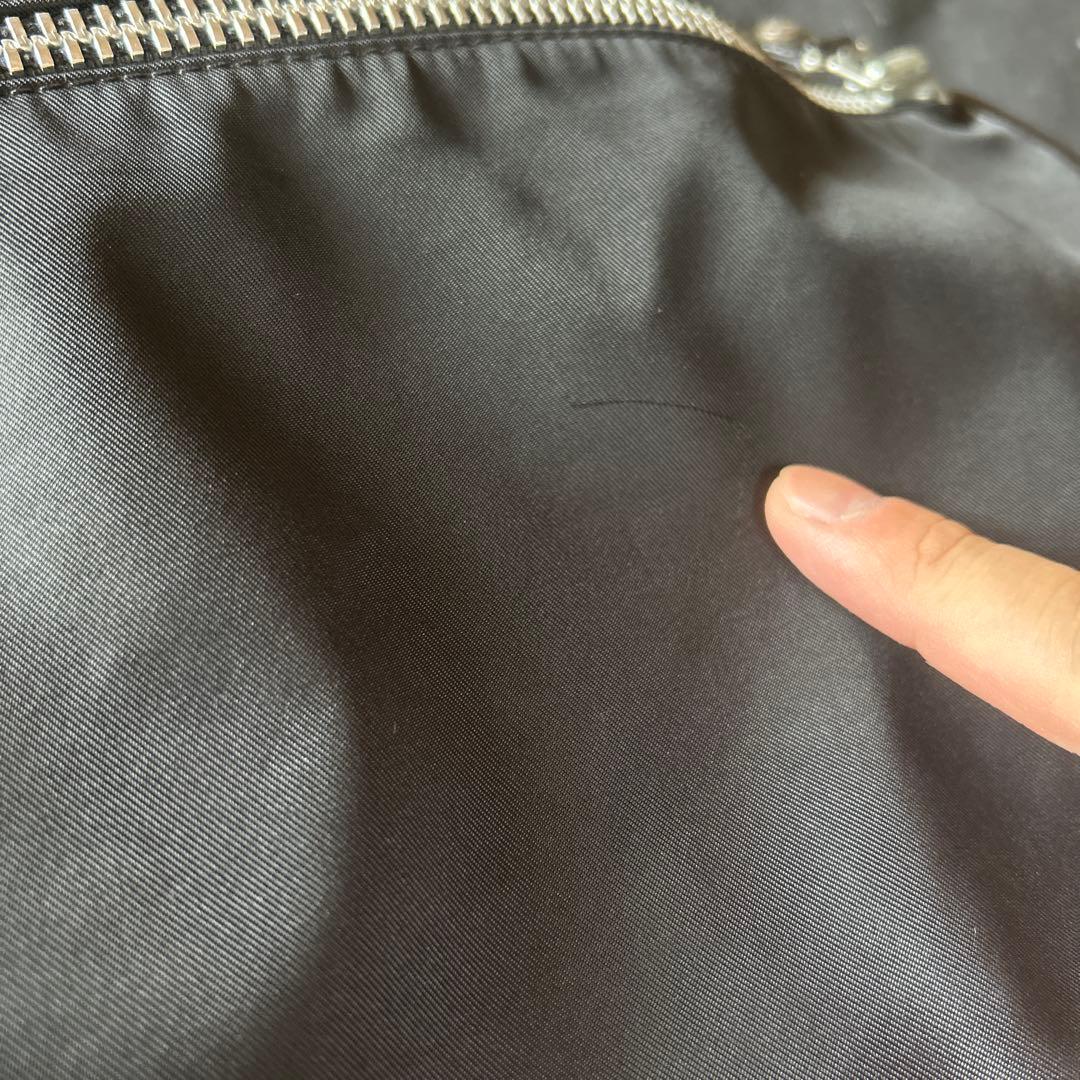 自身購入クロムハーツ 希少 正規品 ブラックナイロン メッセンジャーバッグ