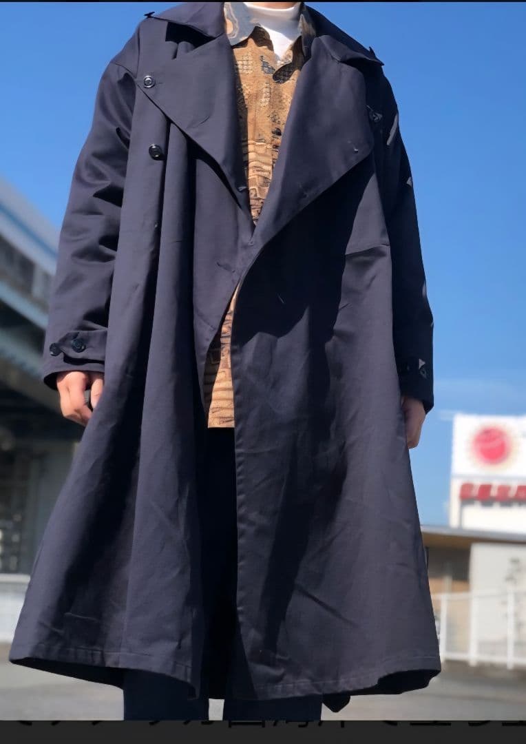 モニタリー　VANCLOTH 　マキシコート　黒