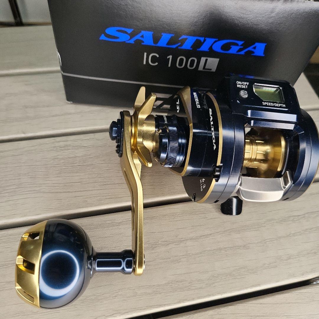 ソルティガ IC 100L ICカウンター付き左　美品