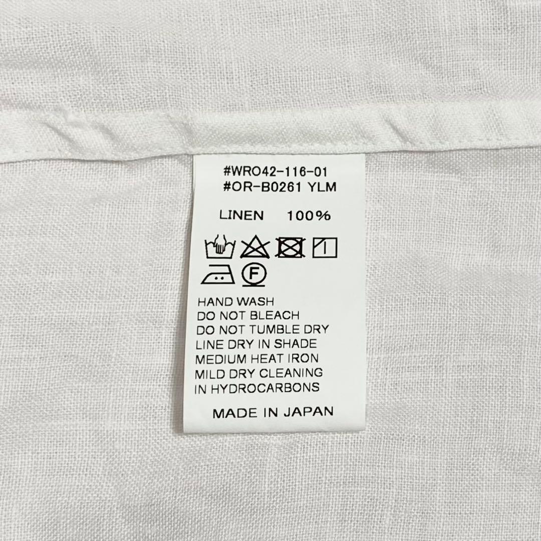 【新品タグ付き】ORCIVAL リネン 半袖セーラーシャツ