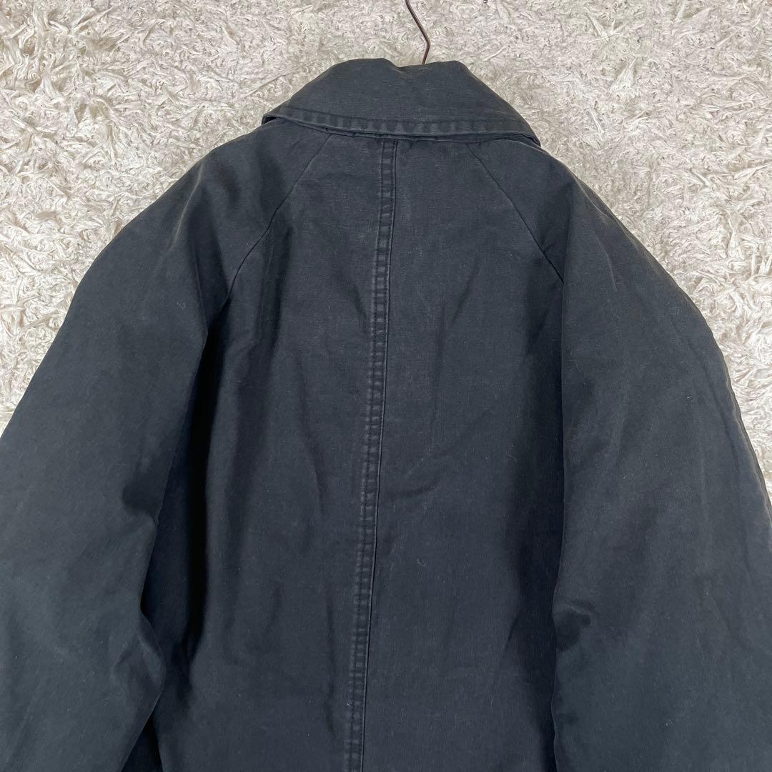 RRL ダブルアールエル 三ツ星 ステンカラーコート ブラック XS 90s