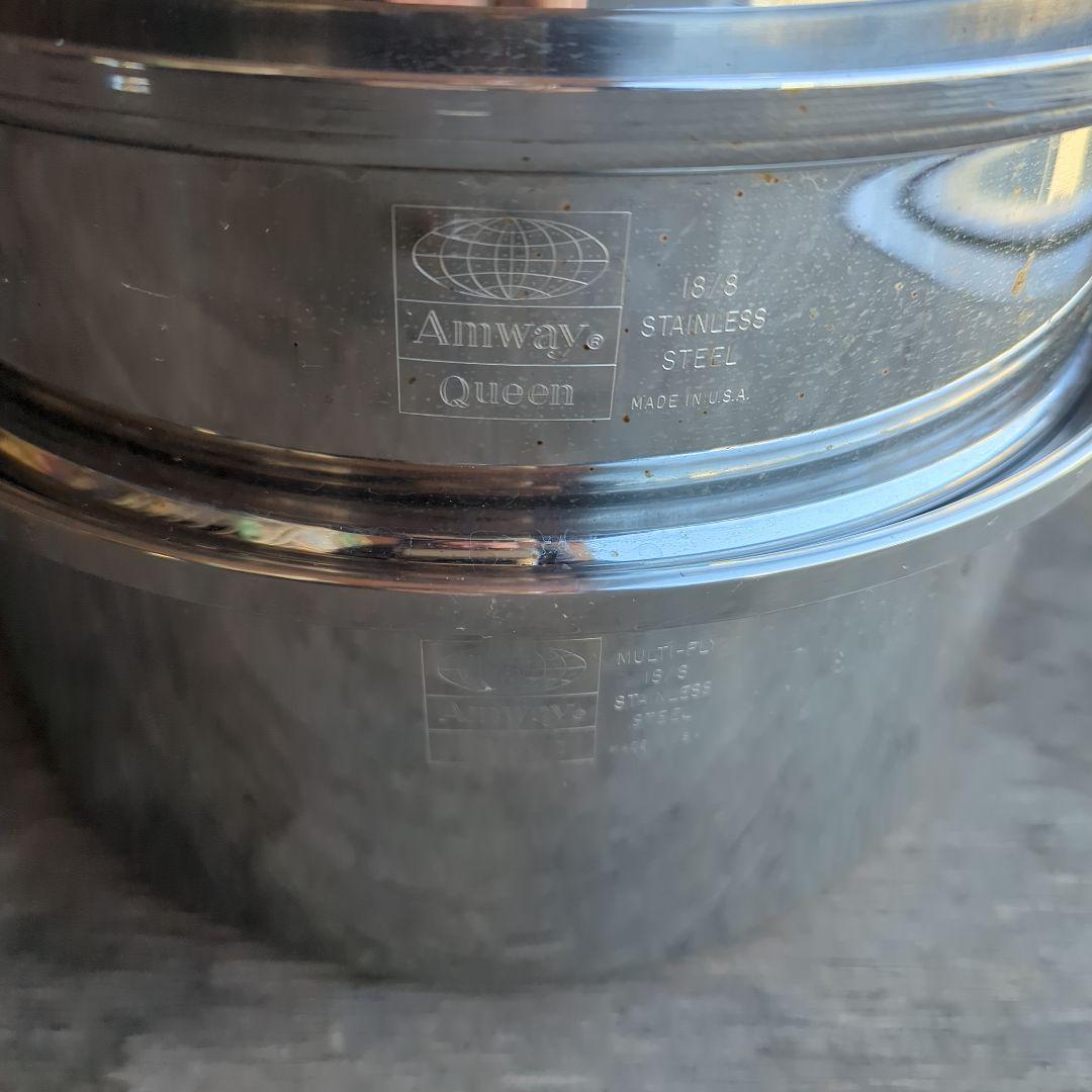 アムウェイ 2段蒸し器セット ケトル やかん IH対応