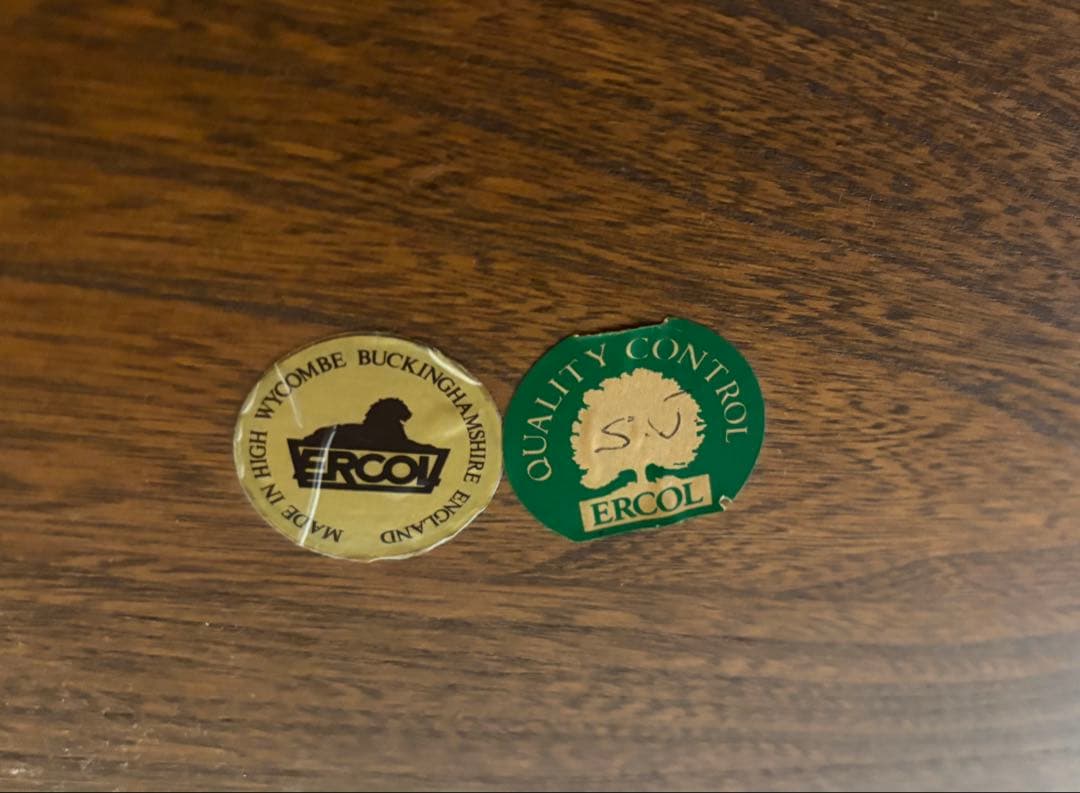 値下げしました　ERCOL 木製キッチンワゴン 3段 キャスター付き