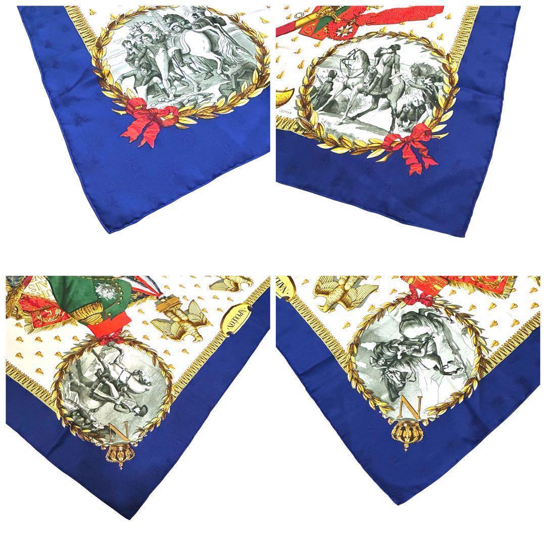 エルメス カレ90 NAPOLEON ナポレオン スカーフ シルク HERMES
