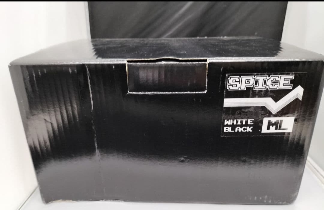 未使用 spice スノーボード バインディング MLサイズ ブラック ホワイト