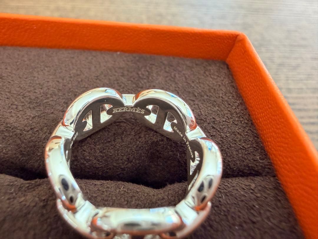 HERMES リング 《シェーヌ・ダンクル・アンシェネ》 PM 46