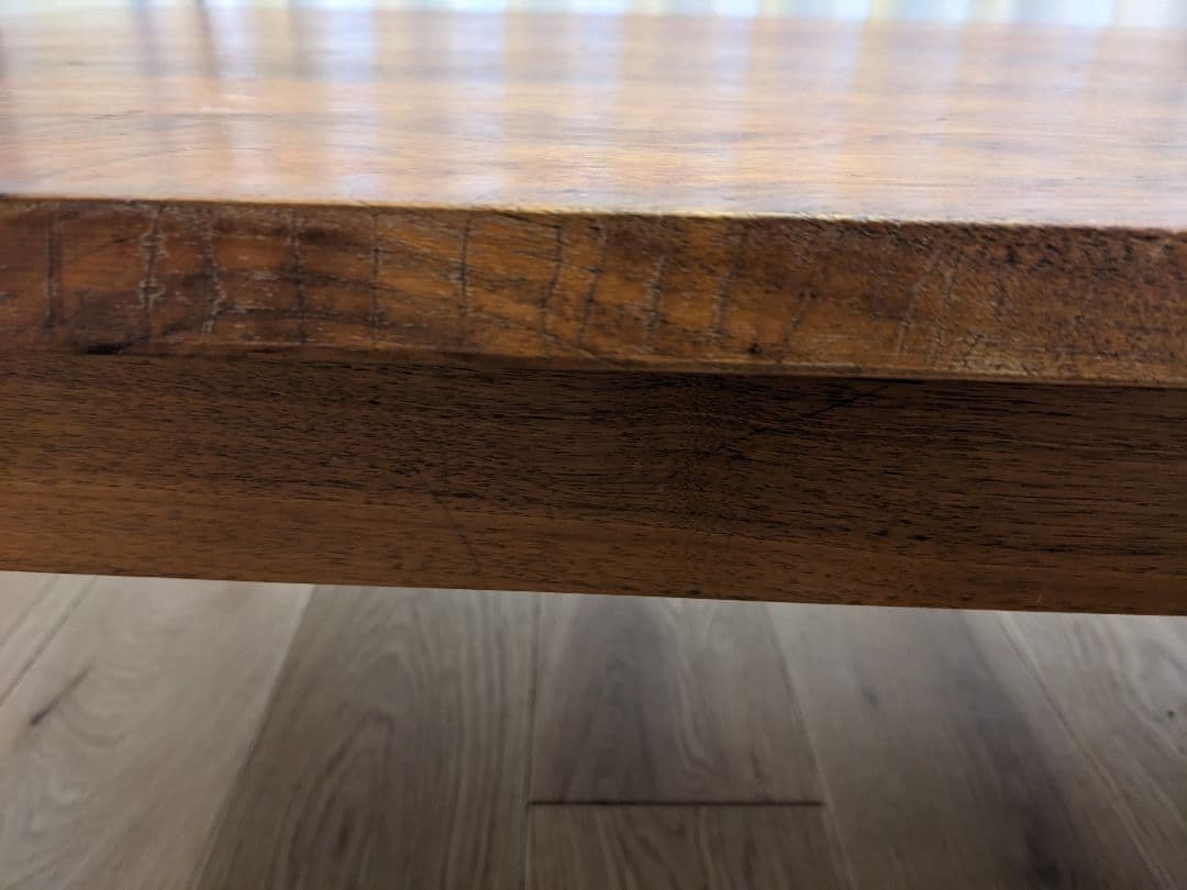 無垢材ローテーブル・ウォールナット材・幅１２０×奥行６０×高さ３５ｃｍ