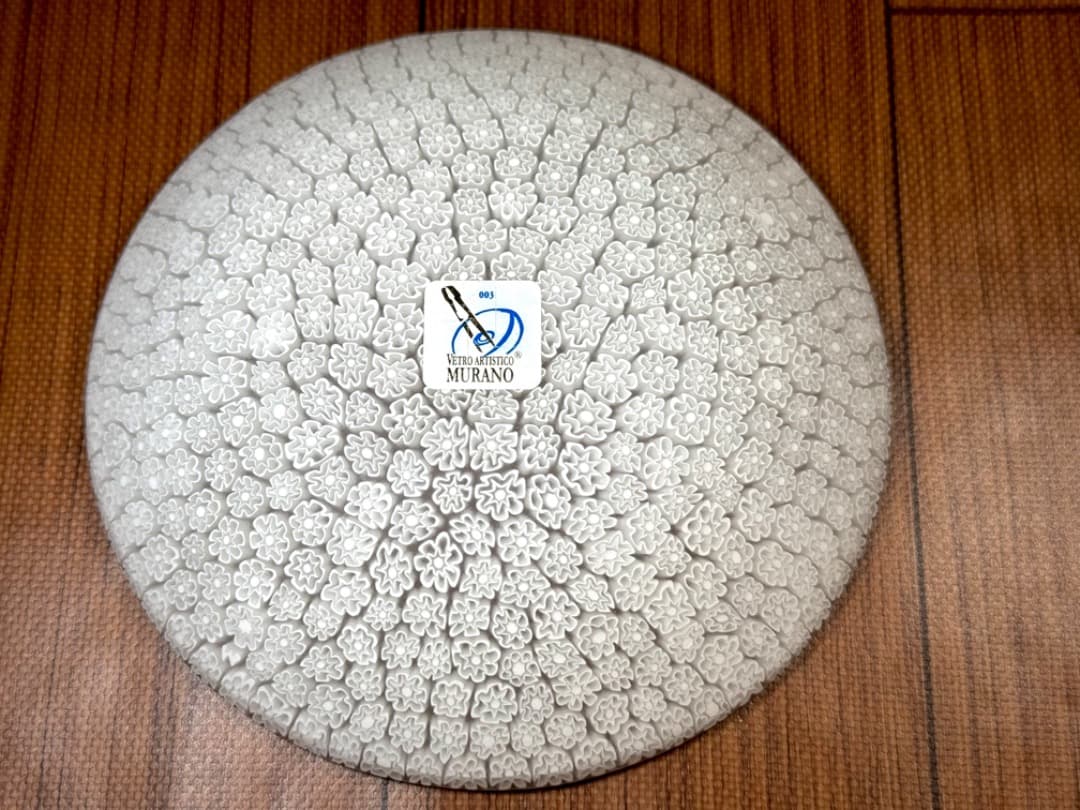 【新品】エルコーレモレッティ ミレフィオーリ プレート 13cm murano