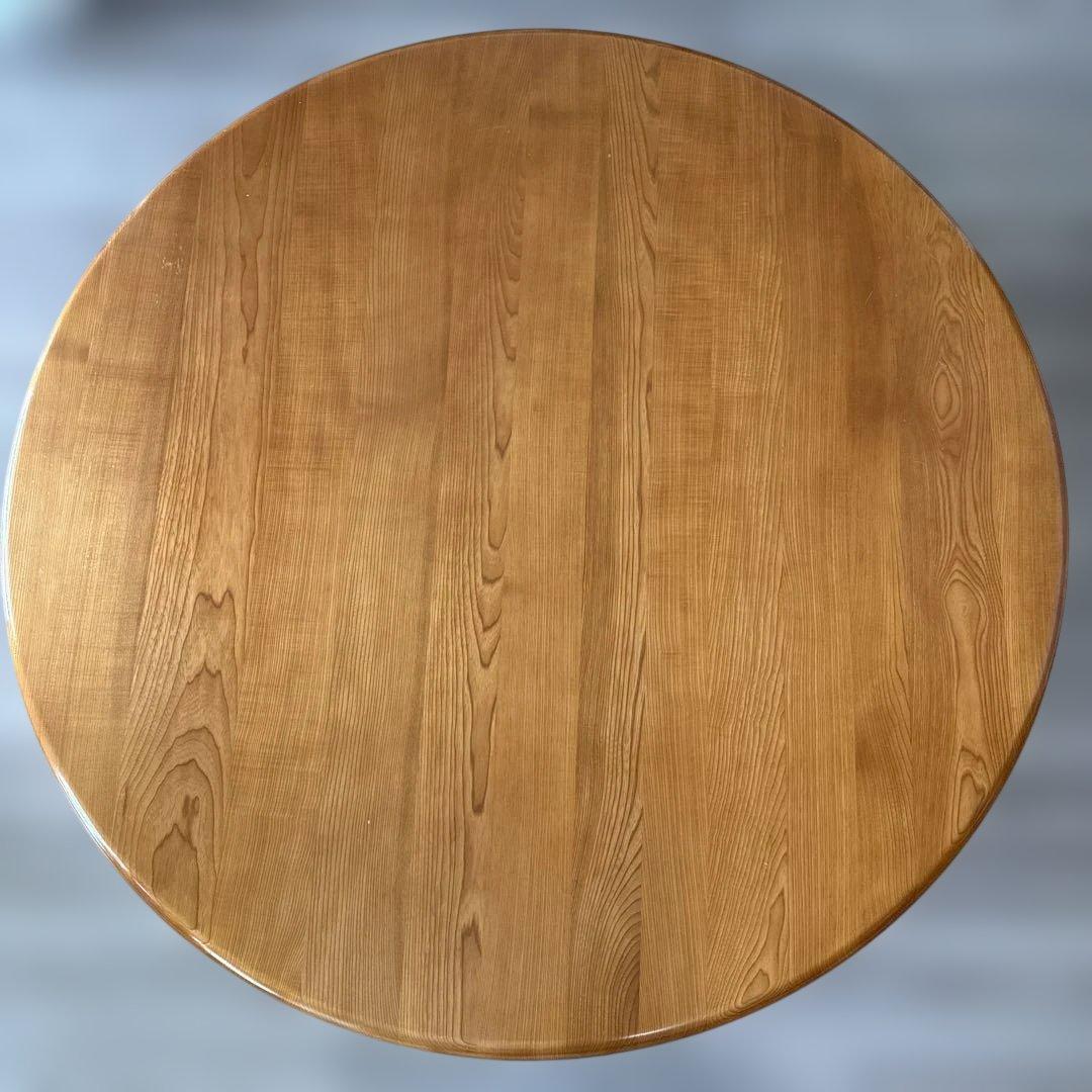 カリモク　大円卓　座卓　円卓　ちゃぶ台　テーブル　リビングテーブル　座敷テーブル