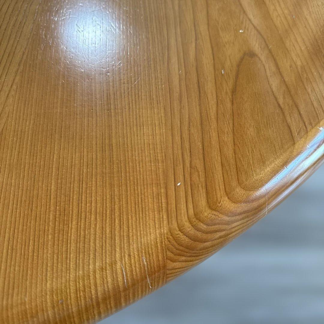 カリモク　大円卓　座卓　円卓　ちゃぶ台　テーブル　リビングテーブル　座敷テーブル