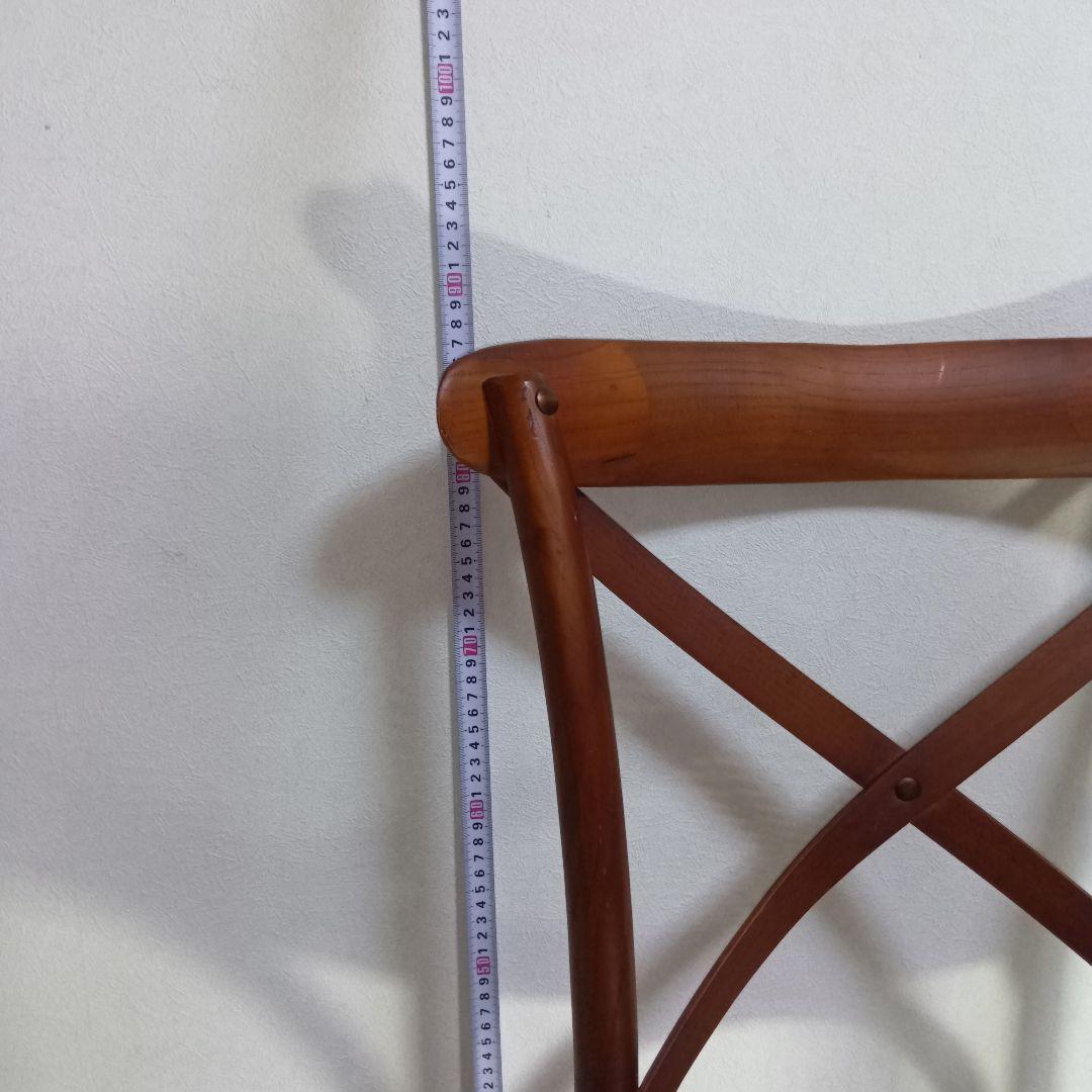 クロスバックチェア　ラタン