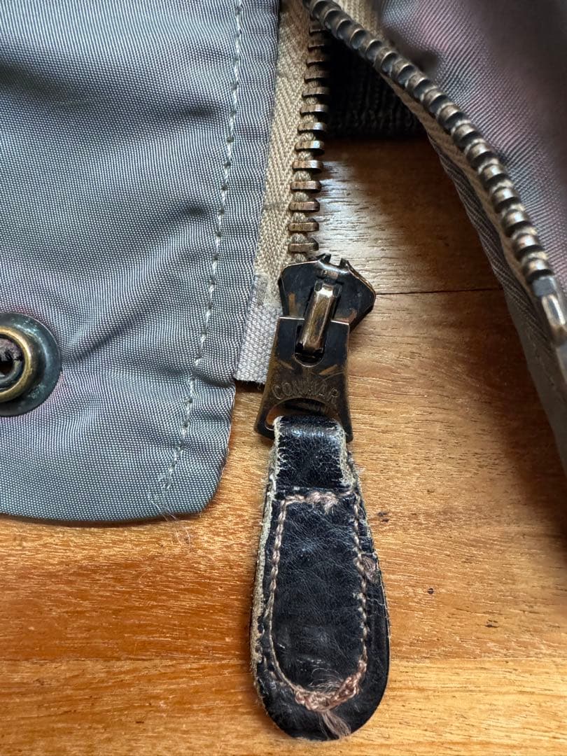 米軍実物　L-2B 50s 黒タグ　US AIR FORCE サイズL