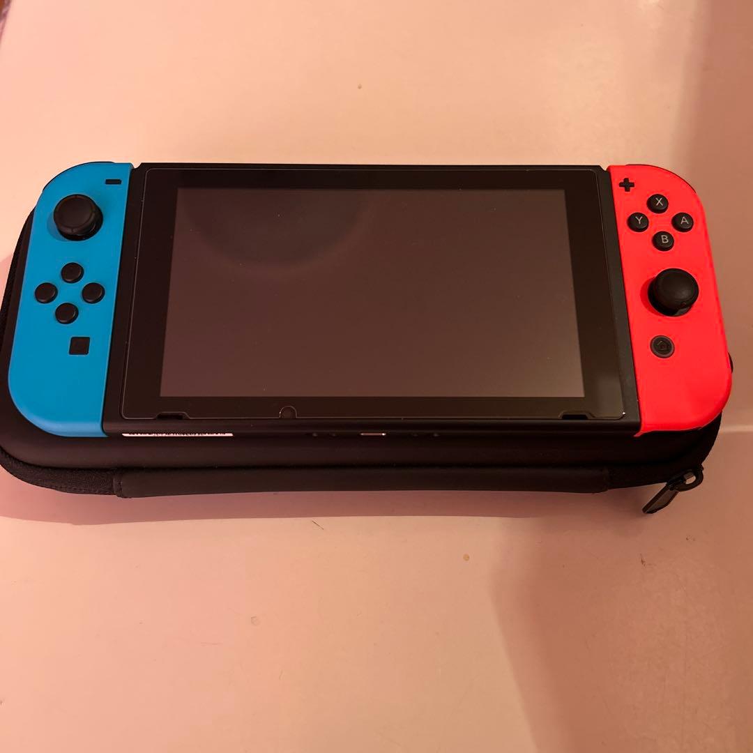 あ*さ様 ⭐︎美品⭐︎任天堂Switch 本体バッテリー強化版ケース、コントロー