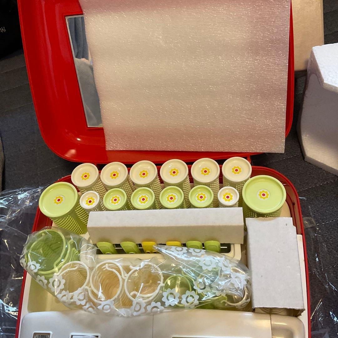 昭和　レトロ　新品未使用　ホットカーラー　日立