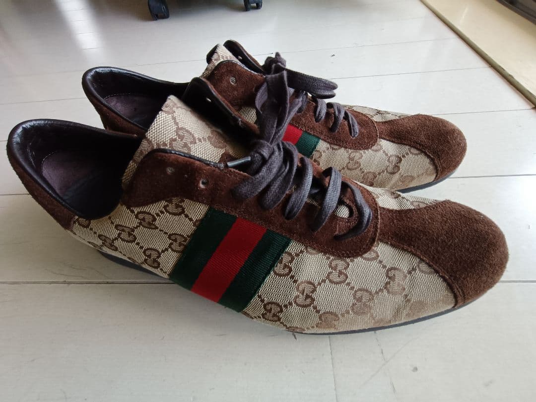 グッチ スニーカー GGキャンバス 31cm (12 1/2)