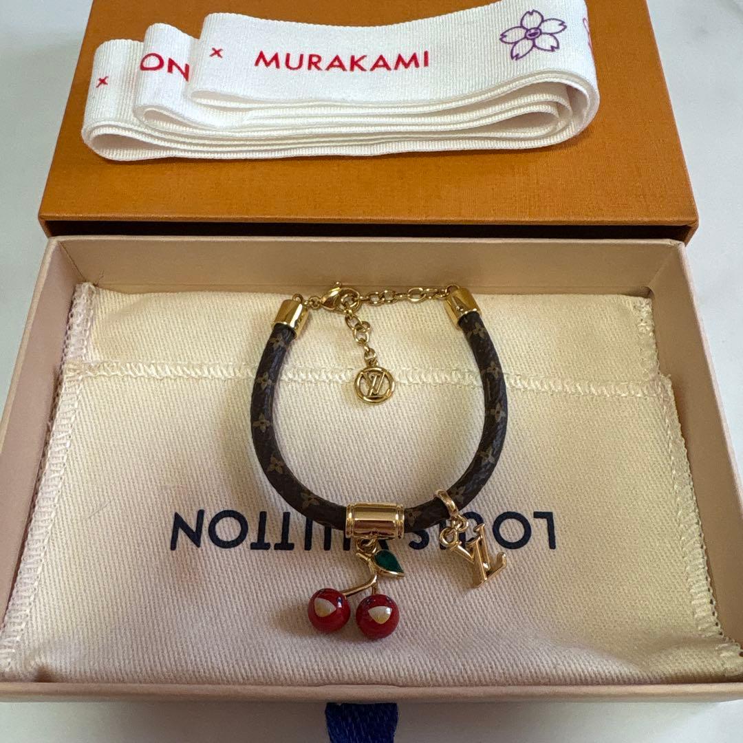 限定 ルイヴィトン 村上隆コラボ ブレスレットチェリー