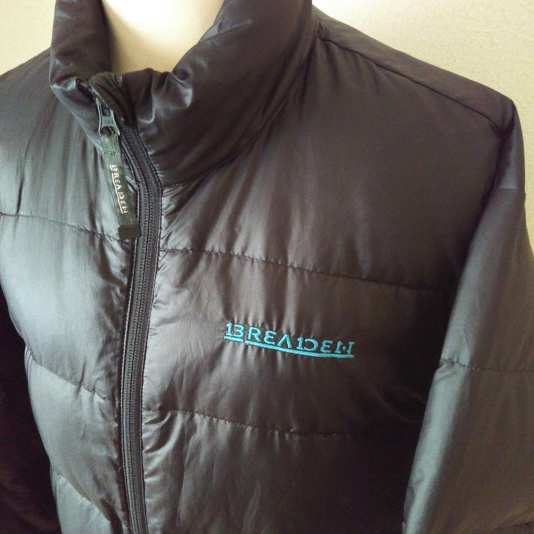 ブリーデン 800フィルパワー ダウンジャケット：ブラック タイトM