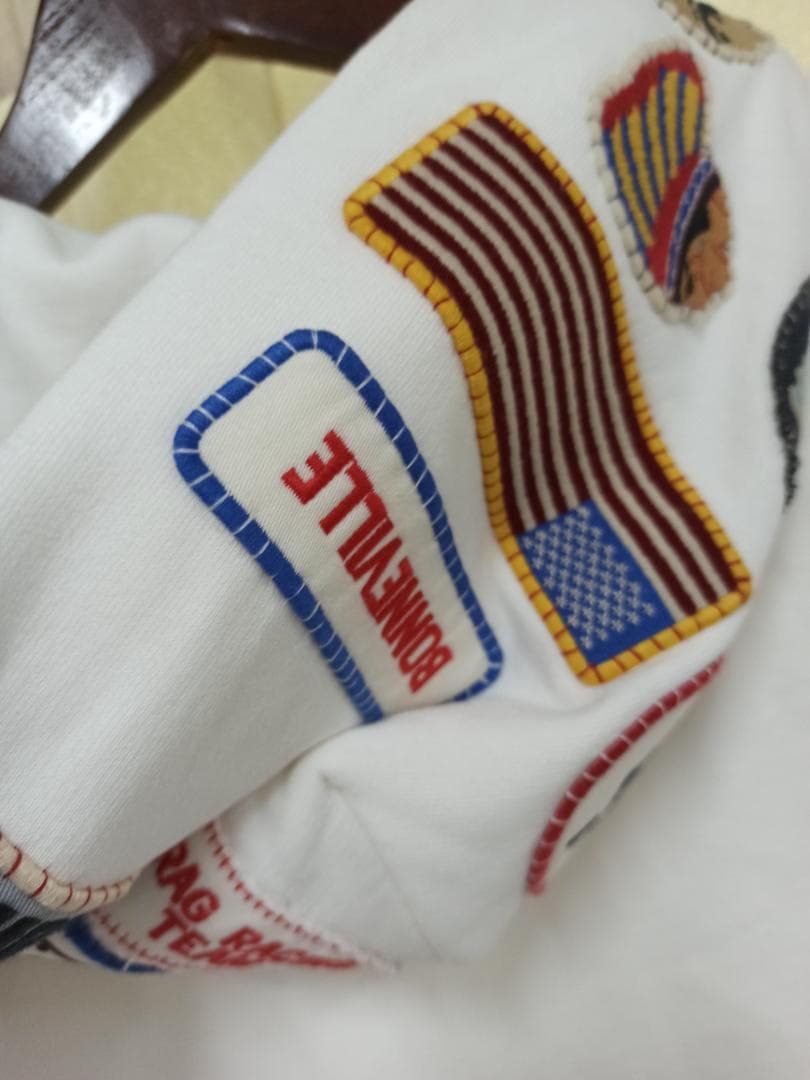 トップス VISVIM FIL 17AW ICT JUMBO PACHES HOODIE