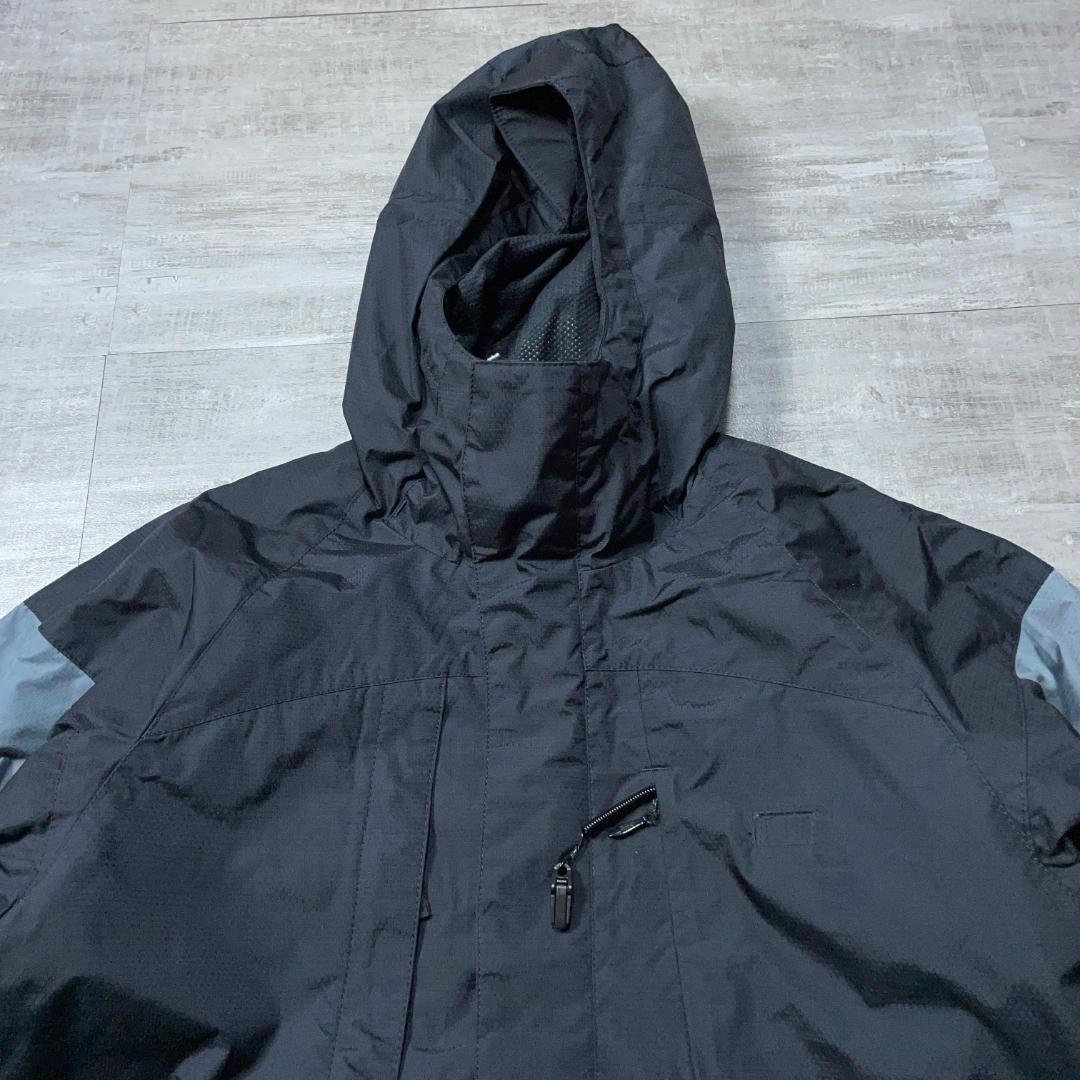 美品 お買い得★ キスマーク スキーウェア XL 大きいサイズ スノーボード 黒
