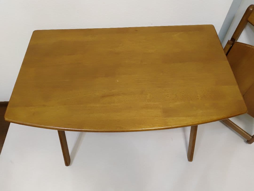 アンティーク　Desk ＆ Chair　折りたたみ　デスク ＆ チェア セット