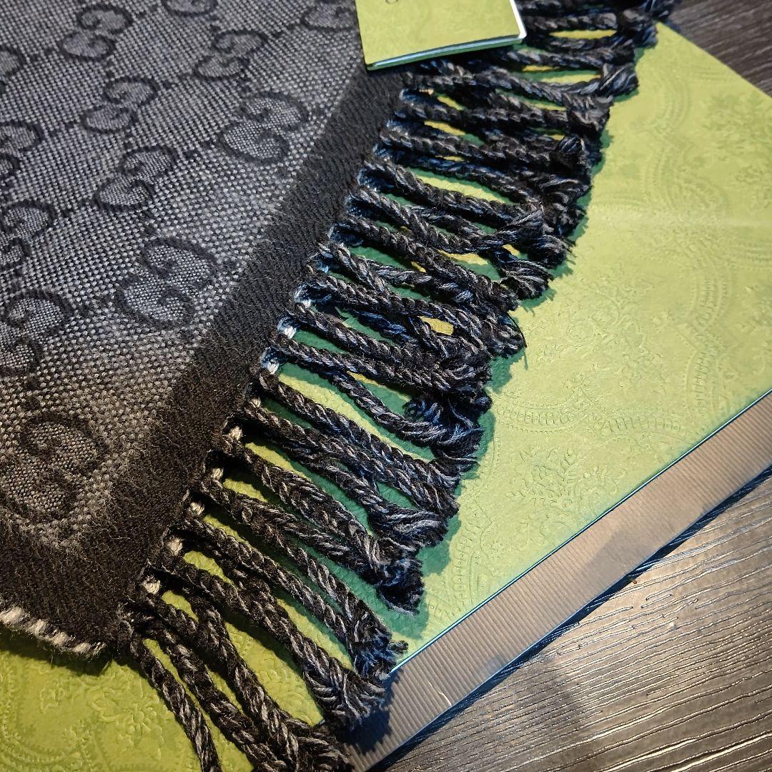 ❤美品箱付❤GUCCI マフラー ストール ショール スカーフ ❤定価７万円❤