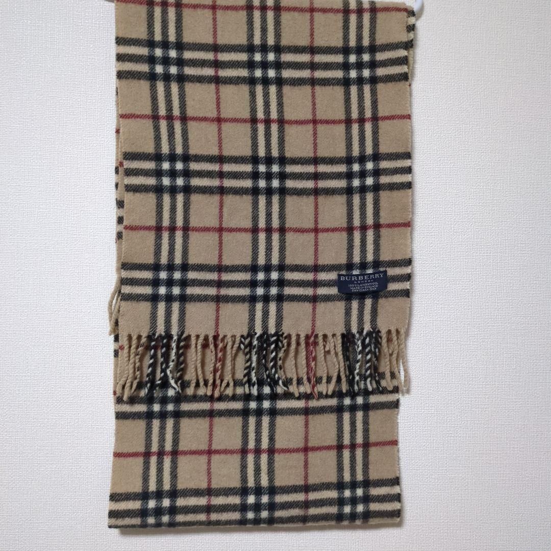 り*ー様 BURBERRY LONDON バーバリー ノバチェック マフラー