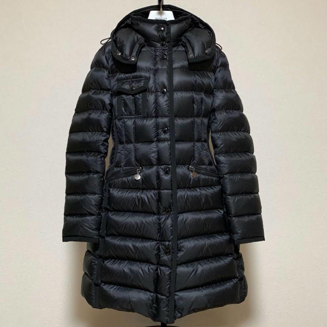 【大人気】モンクレール　 HERMINE エルミンヌ　2 ブラック　5D220