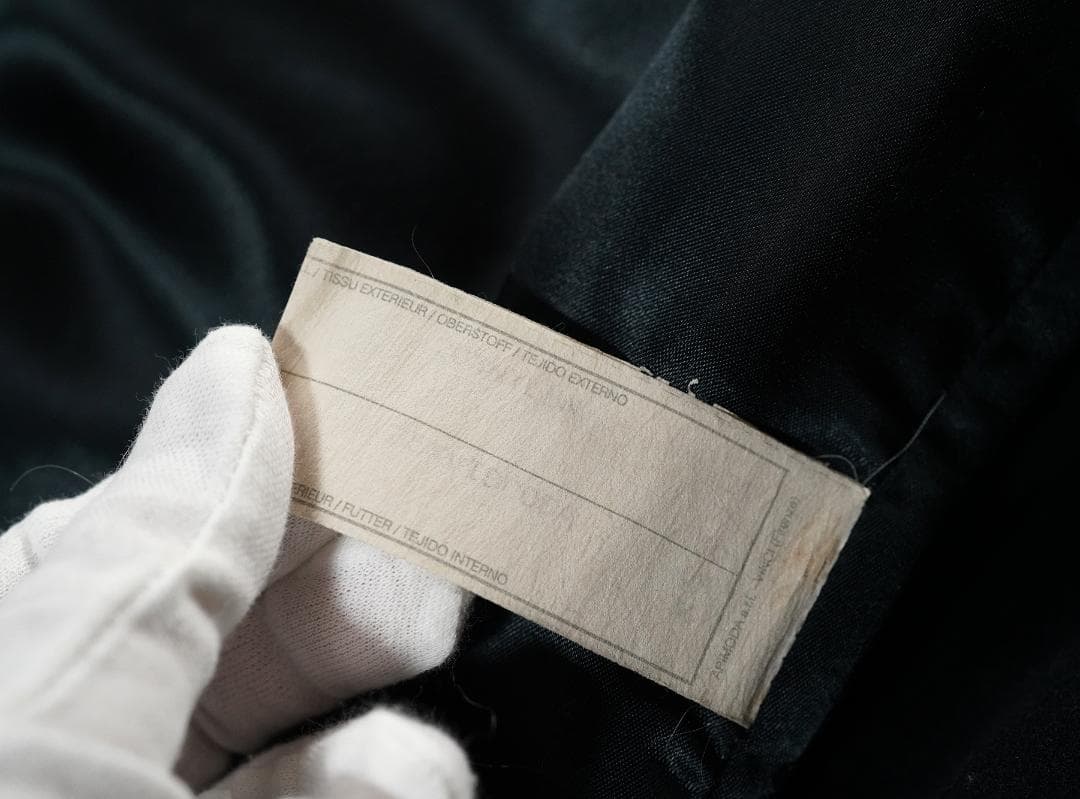 イタリア製 90s EMPORIO ARMANI マキシ丈 ロングコート 50