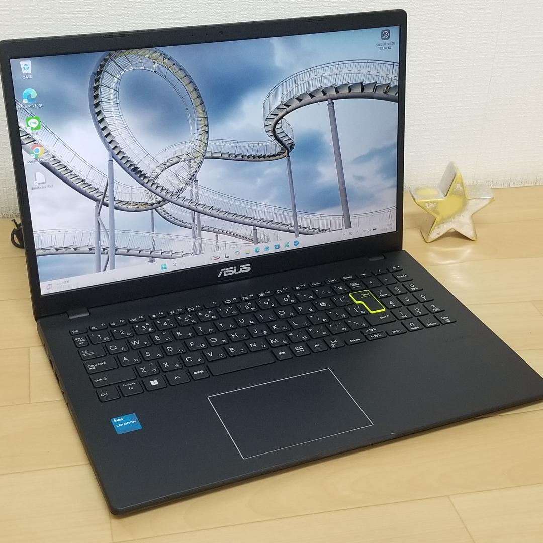 美品 eMMC Win11 2024年モデル ノートPC ASUS (E3080