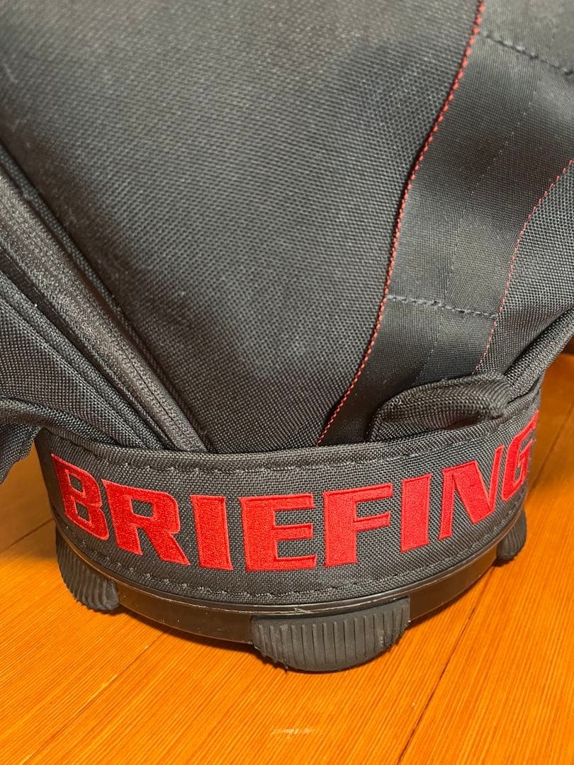 BRIEFING キャディバッグ 黒 CR5（口枠14分割＋1）