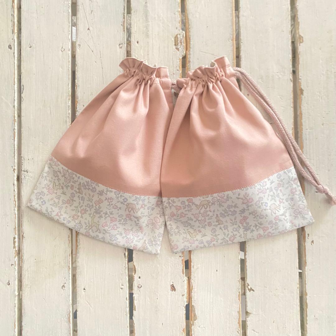 Yuhorin様⭐︎リバティプリント使用×さくらんぼワッペンレッスンバッグ他