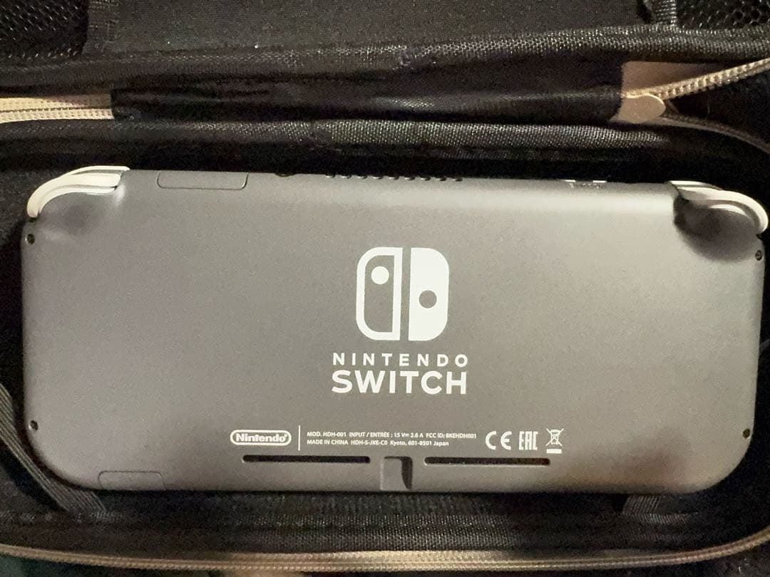 Nintendo Switch Lite グレー 箱付き アダプター無し