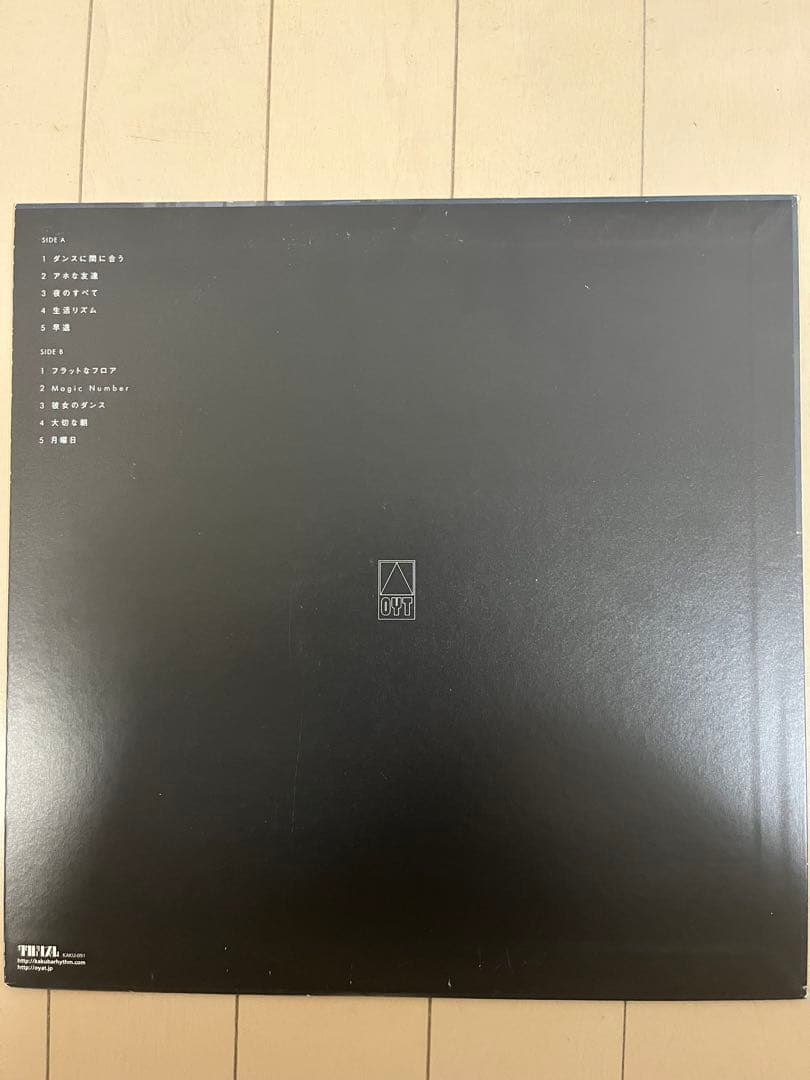 思い出野郎Aチーム 『夜のすべて』ダンスに間に合う収録 レコード LP