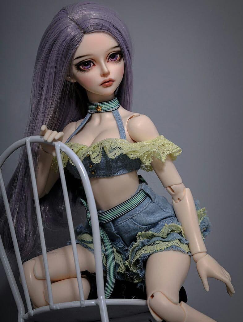 Q14 bjd 1/4 ドール本体 Cai　球体関節人形 ハンドメイド