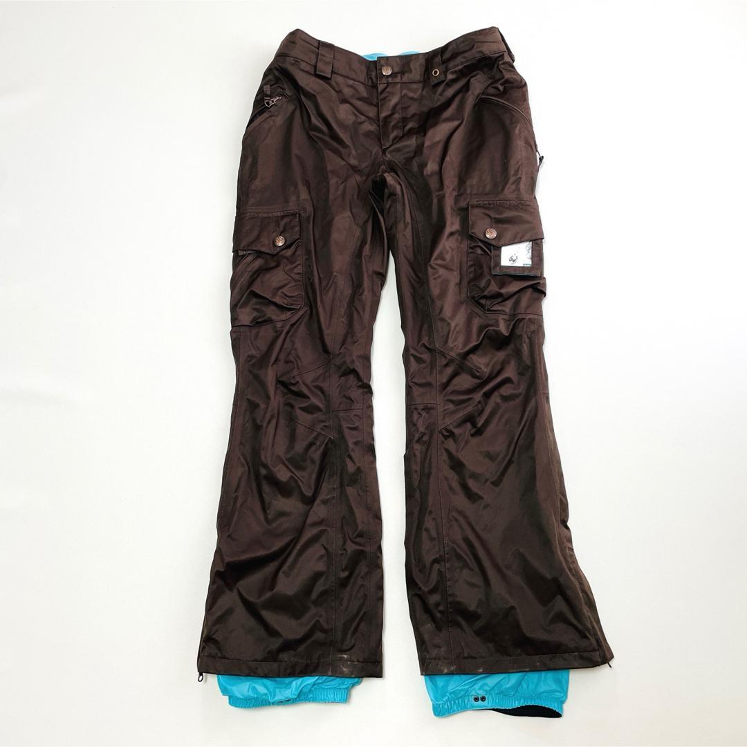 6729 バートン　上下セット　スノボ　ジャケット　チェック　パンツ　レディース