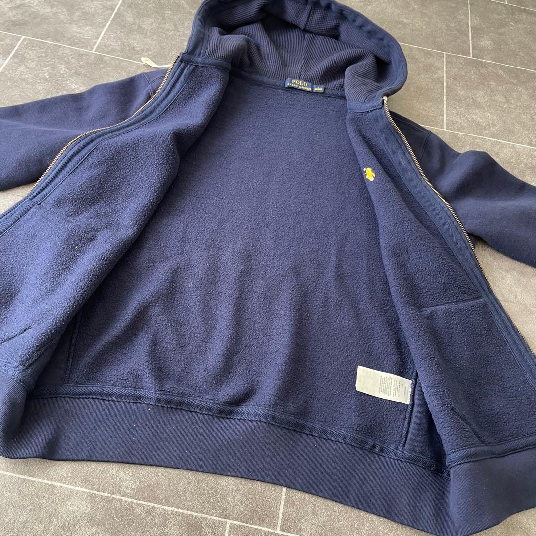 Polo Ralph lauren ラルフローレン ZIP パーカー 紺 L